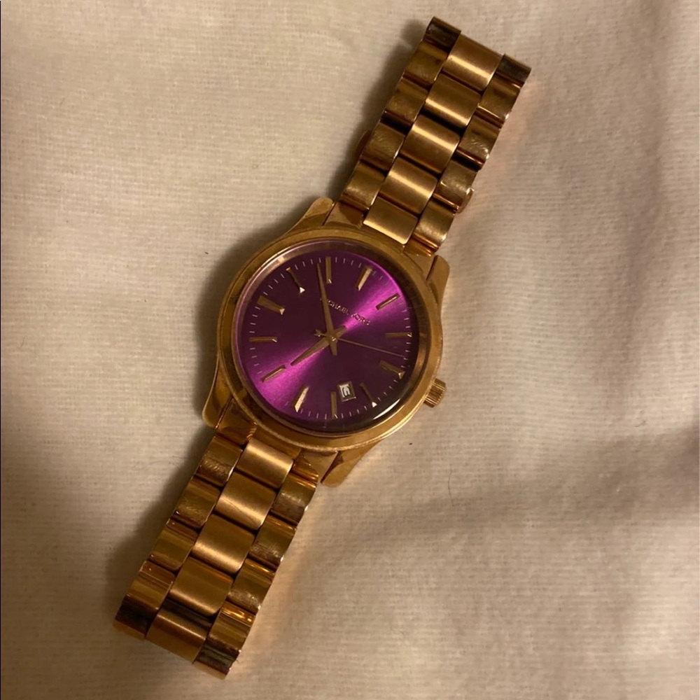 Gold Michael Kors watch